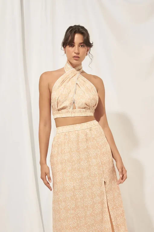 Women Mon Renn MØN RENN - Havana Midi Skirt