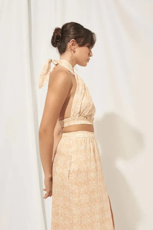 Women Mon Renn MØN RENN - Havana Midi Skirt