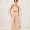 Women Mon Renn MØN RENN - Laila Crop (Sherbert)