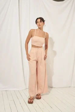Women Mon Renn MØN RENN - Laila Crop (Sherbert)