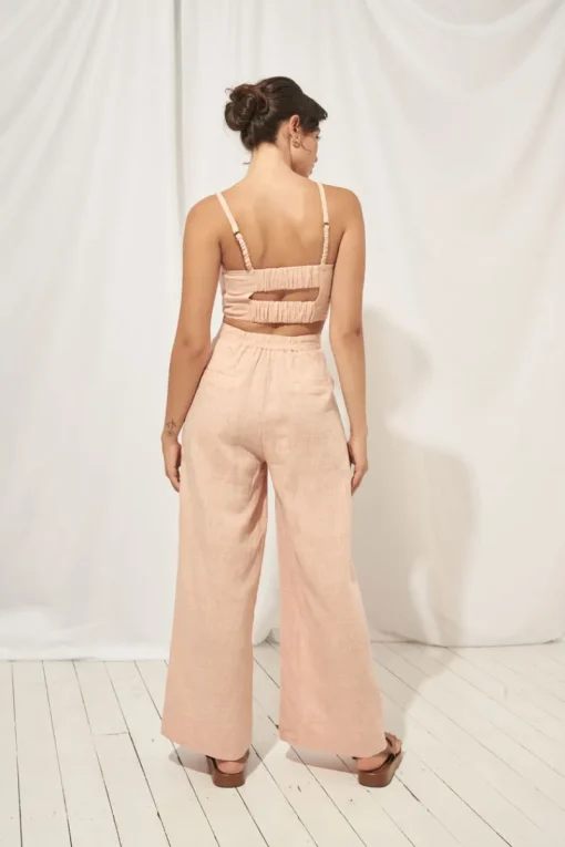 Women Mon Renn MØN RENN - Laila Crop (Sherbert)