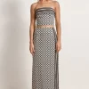 Women Mon Renn MØN RENN - MOONLIGHT STRAPLESS TOP (GEO PRINT)