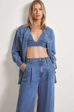Mon Renn MØN RENN - ODYSSEY SHIRT (DENIM)