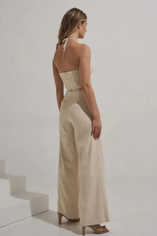 Women Mon Renn - GLAZE JUMPSUIT (NATURAL)