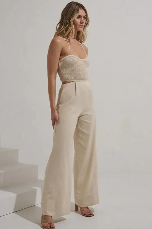 Women Mon Renn - GLAZE JUMPSUIT (NATURAL)