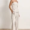 Mon Renn - ILLUSION PANT (NATURAL STRIPE)