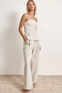 Mon Renn - ILLUSION PANT (NATURAL STRIPE)