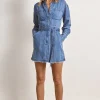 Mon Renn - ODYSSEY MINI DRESS (DENIM)