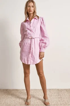 Mon Renn - RISE MINI DRESS (FONDANT PINK)