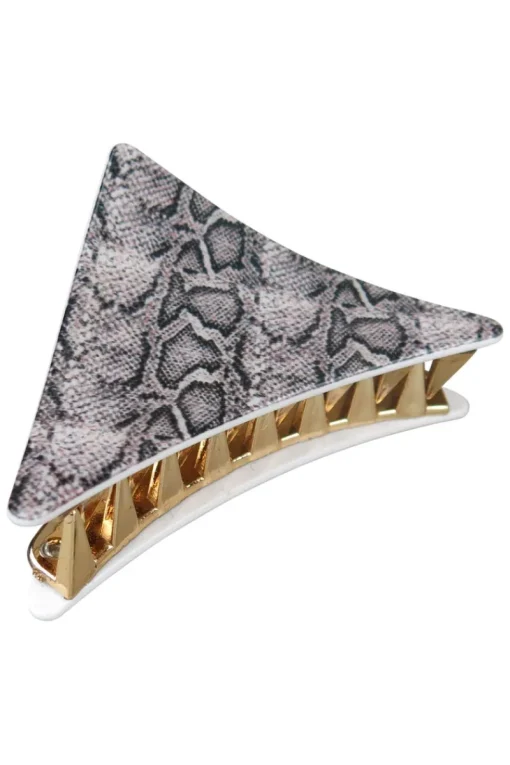 Women Morgan u0026 Taylor Morgan & Taylor - Marcia Hair Clip - Grey Snake