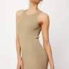 Mossman - All For You Knit Mini Dress (Metallic)