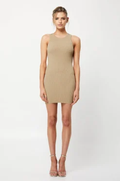 Mossman - All For You Knit Mini Dress (Metallic)