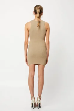 Mossman - All For You Knit Mini Dress (Metallic)