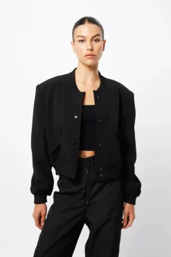 Mossman - COURTSIDE BOMBER (BLACK)