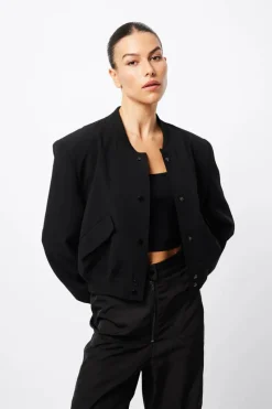 Mossman - COURTSIDE BOMBER (BLACK)