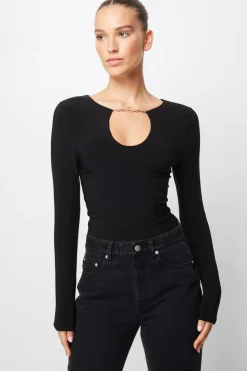 Women Mossman - DEFIANT TOP (BLACK)