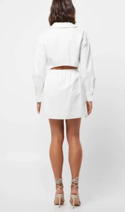 Mossman - Dual Action Mini Dress (White)