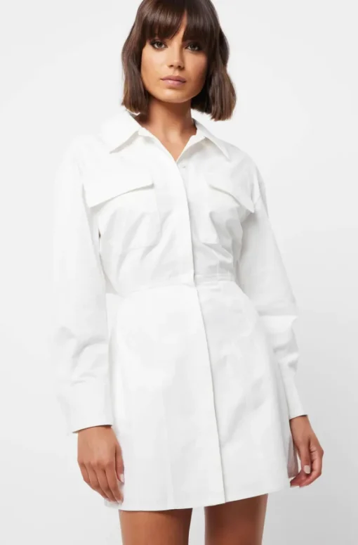 Mossman - Dual Action Mini Dress (White)