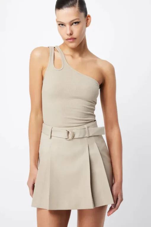 Women Mossman - FABLE MINI SKIRT (BEIGE)