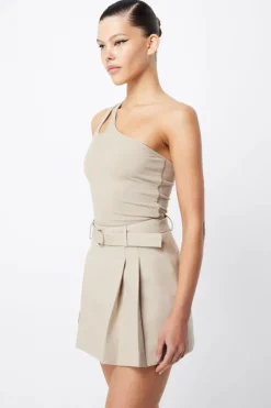 Women Mossman - FABLE MINI SKIRT (BEIGE)
