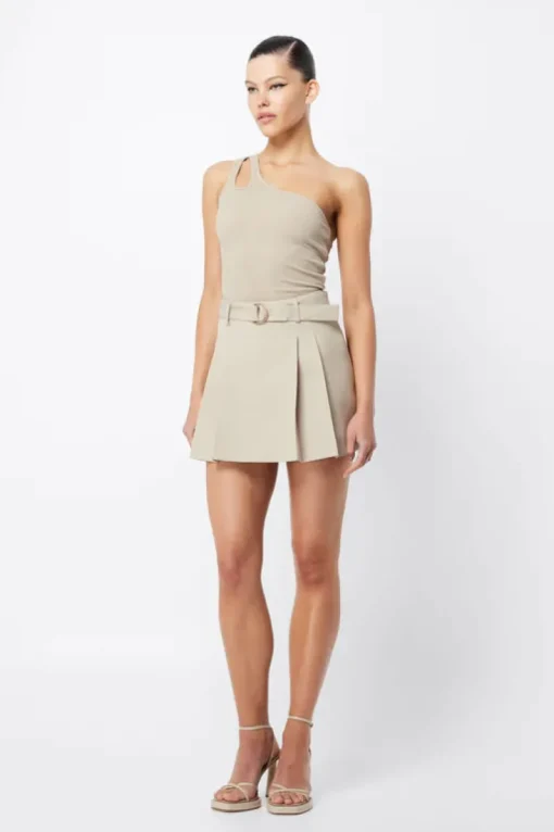 Women Mossman - FABLE MINI SKIRT (BEIGE)