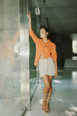 Women Mossman - FIRST WAVE SHIRT (PEACH)