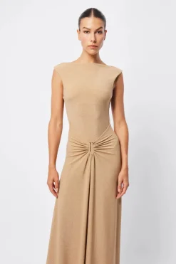 Mossman - GOLDEN HOUR MAXI DRESS (GOLD)