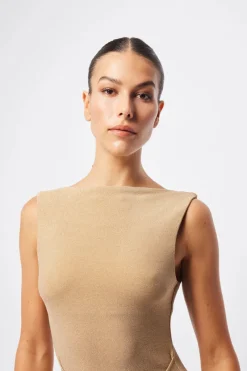 Mossman - GOLDEN HOUR MAXI DRESS (GOLD)