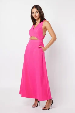 Mossman - IN A DAZE MAXI DRESS (Fuchsia)