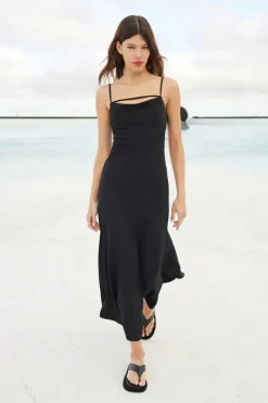 Mossman - MANIFEST MAXI DRESS (BLACK)