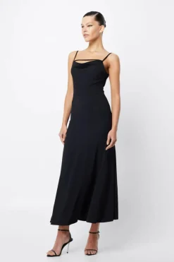 Mossman - MANIFEST MAXI DRESS (BLACK)