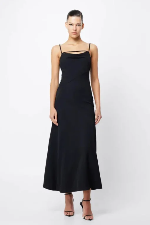 Mossman - MANIFEST MAXI DRESS (BLACK)