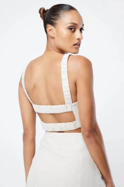Mossman - Maverick Crop Top (Natural