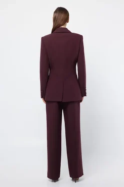 Women Mossman - MEET AGAIN BLAZER (Burgundy) FINAL SALE