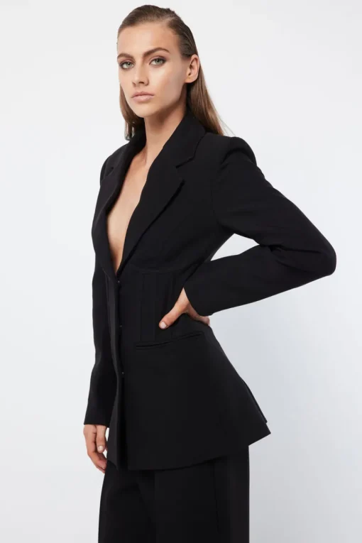 Women Mossman - Meet Again Blazer (Black) FINAL SALE