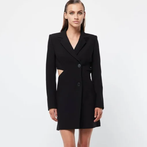 Mossman - MEET AGAIN BLAZER DRESS (BLACK)