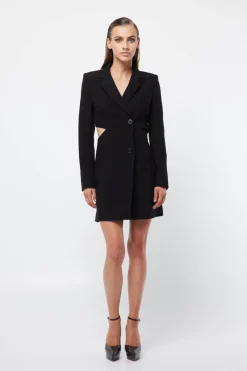 Mossman - MEET AGAIN BLAZER DRESS (BLACK)