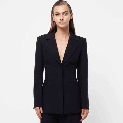 Women Mossman - Meet Again Blazer (Black) FINAL SALE