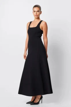 Mossman - MONACO MAXI DRESS (BLACK)