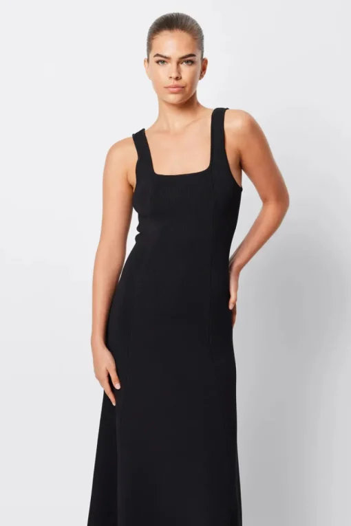 Mossman - MONACO MAXI DRESS (BLACK)