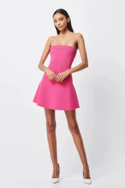 Mossman - MONACO MINI DRESS (FUCHSIA)