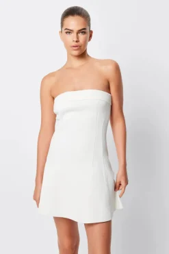 Mossman - MONACO MINI DRESS (WHITE)