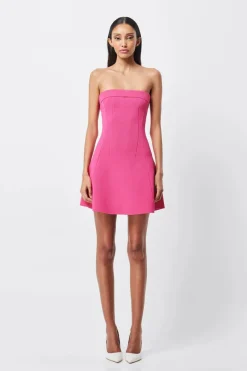 Mossman - MONACO MINI DRESS (FUCHSIA)