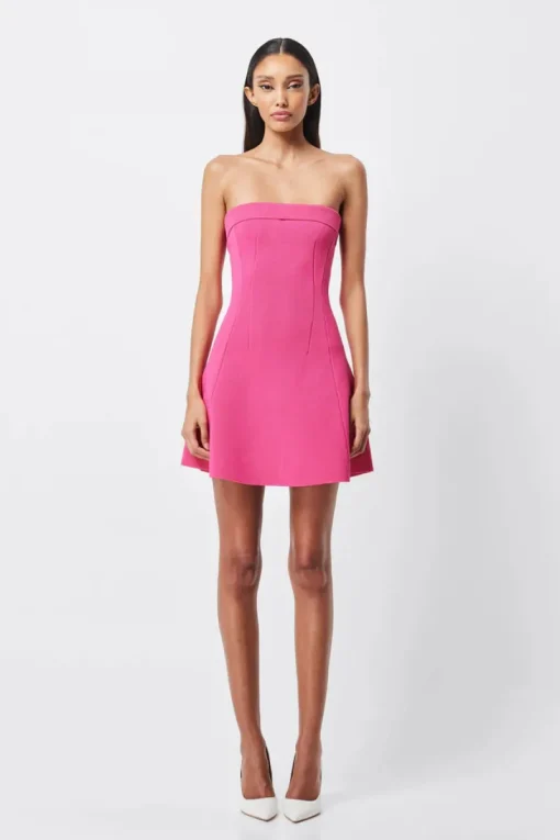 Mossman - MONACO MINI DRESS (FUCHSIA)