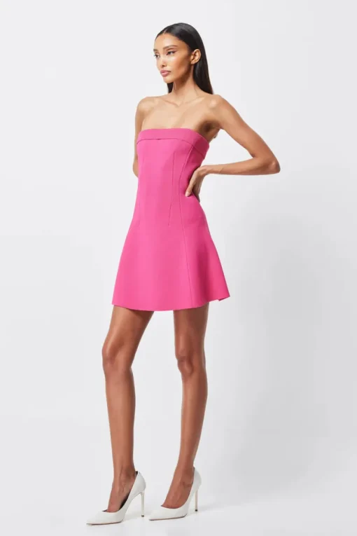 Mossman - MONACO MINI DRESS (FUCHSIA)