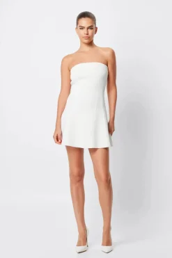 Mossman - MONACO MINI DRESS (WHITE)