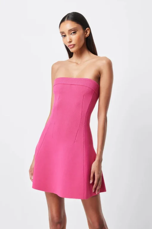 Mossman - MONACO MINI DRESS (FUCHSIA)