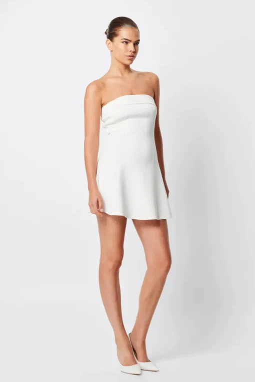 Mossman - MONACO MINI DRESS (WHITE)