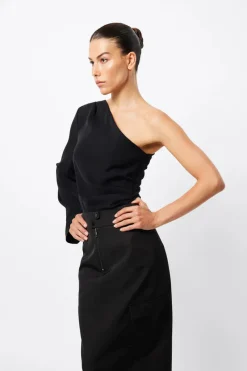 Mossman - NOVEL TOP (BLACK)