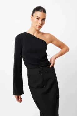Mossman - NOVEL TOP (BLACK)